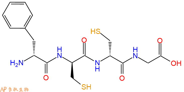 专肽生物产品H2N-DPhe-DCys-DCys-Gly-OH