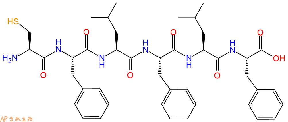 专肽生物产品H2N-Cys-Phe-Leu-Phe-Leu-Phe-OH
