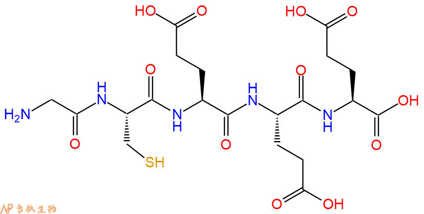 专肽生物产品H2N-Gly-Cys-Glu-Glu-Glu-OH