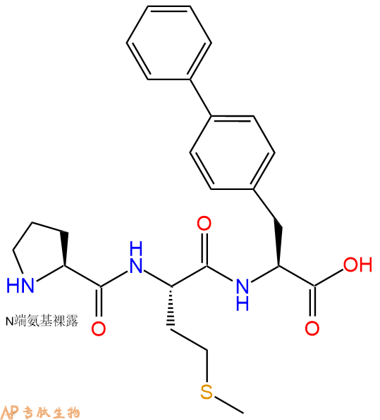 专肽生物产品H2N-Pro-Met-Bip-OH