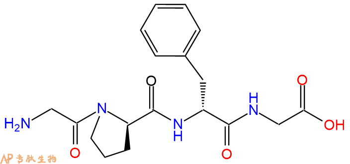 专肽生物产品H2N-Gly-DPro-DPhe-Gly-OH