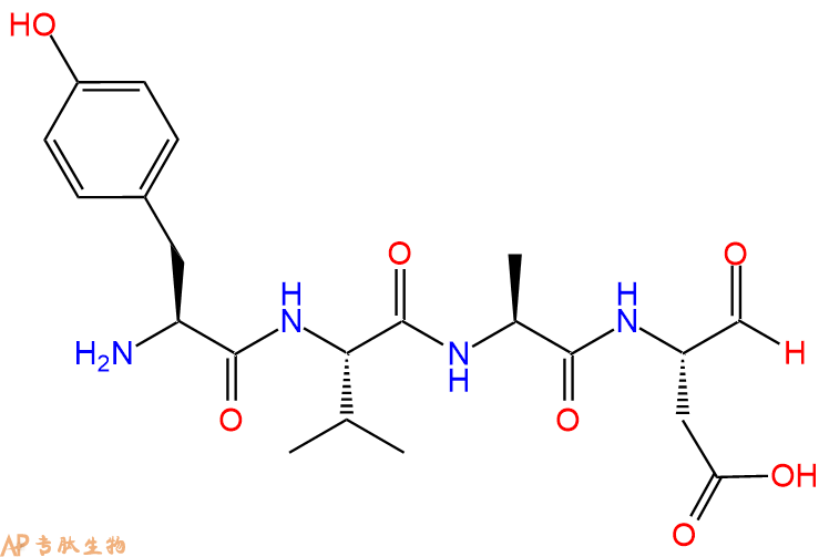 专肽生物产品H2N-Tyr-Val-Ala-Asp-CHO