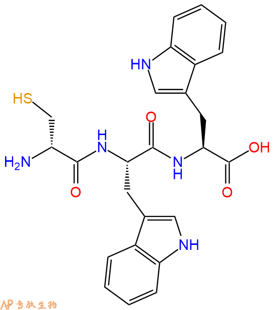 专肽生物产品H2N-DCys-Trp-Trp-OH