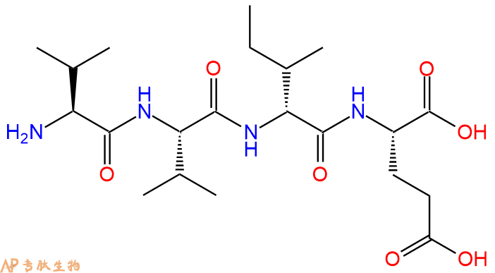 专肽生物产品H2N-Val-Val-DIle-Glu-OH