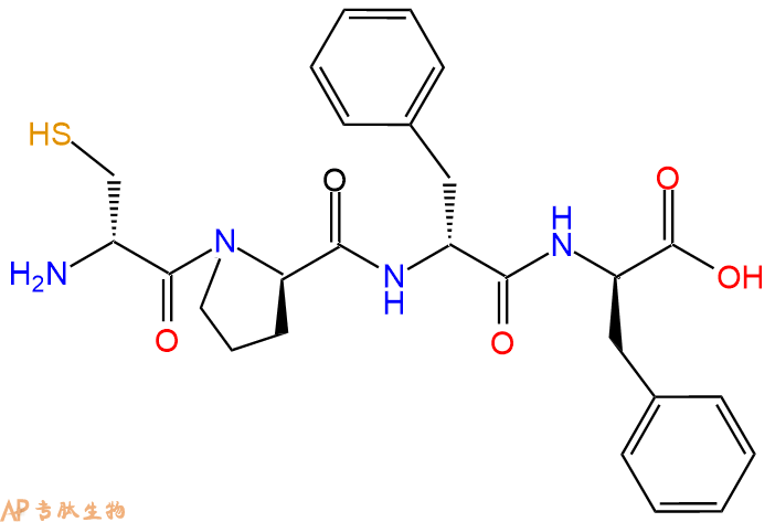专肽生物产品H2N-DCys-DPro-DPhe-DPhe-OH