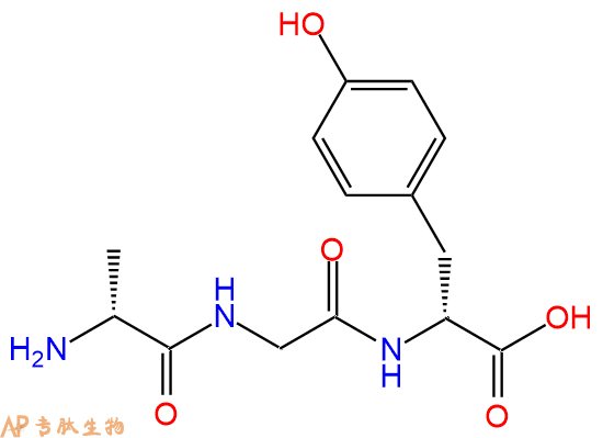 专肽生物产品H2N-DAla-Gly-DTyr-OH