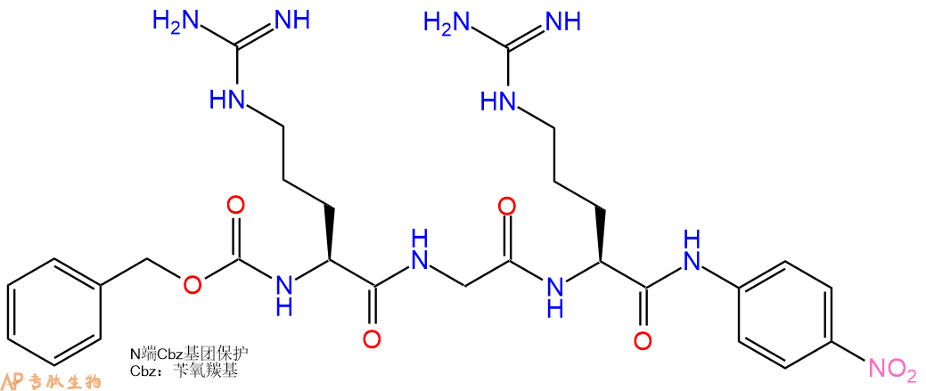 专肽生物产品Cbz-Arg-Gly-Arg-pNA