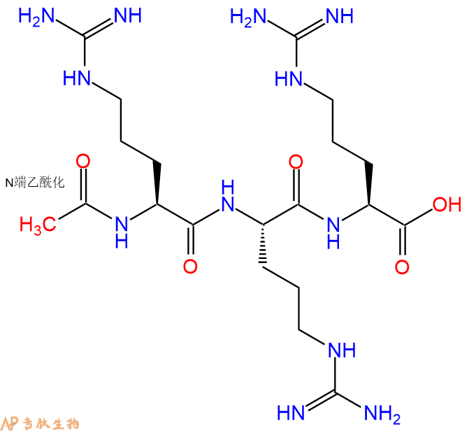 专肽生物产品Ac-Arg-Arg-Arg-OH