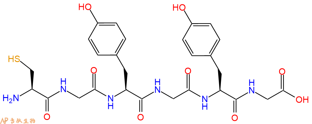 专肽生物产品H2N-Cys-Gly-Tyr-Gly-Tyr-Gly-OH