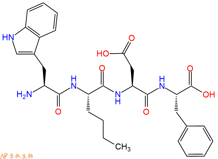 专肽生物产品H2N-Trp-Nle-Asp-Phe-OH