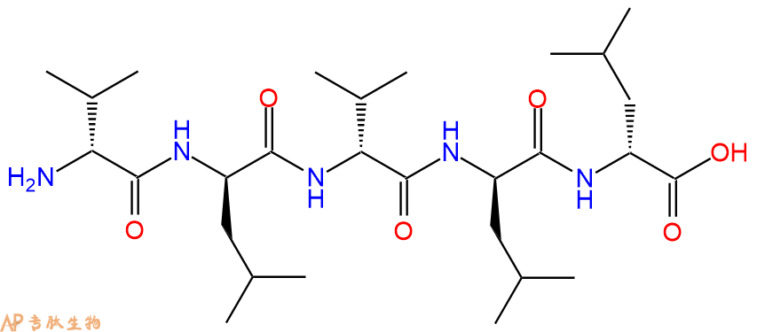 专肽生物产品H2N-DVal-DLeu-DVal-DLeu-DLeu-OH