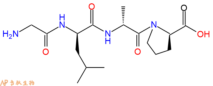 专肽生物产品H2N-Gly-DLeu-DAla-DPro-OH