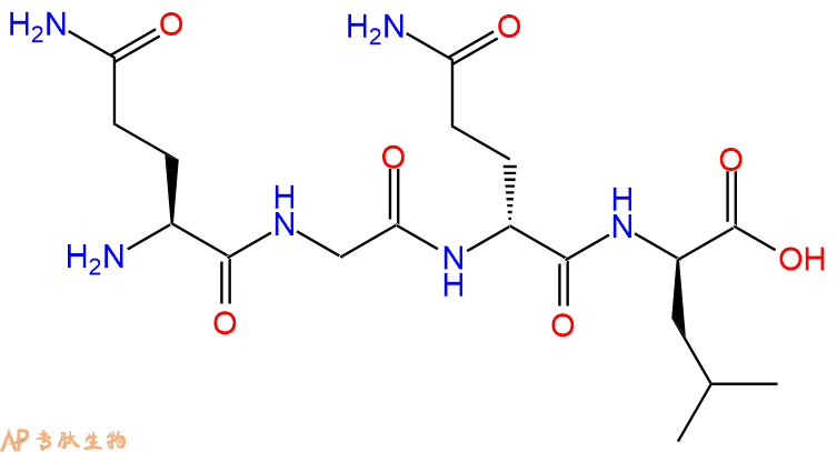 专肽生物产品H2N-Gln-Gly-DGln-DLeu-OH