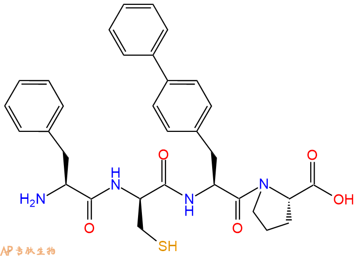 专肽生物产品H2N-Phe-DCys-Bip-Pro-OH