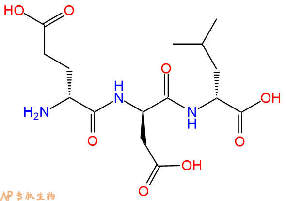 专肽生物产品H2N-DGlu-DAsp-DLeu-OH