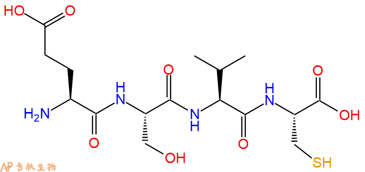 专肽生物产品H2N-Glu-Ser-Val-Cys-OH