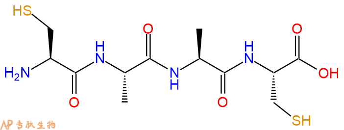 专肽生物产品H2N-Cys-Ala-Ala-Cys-OH