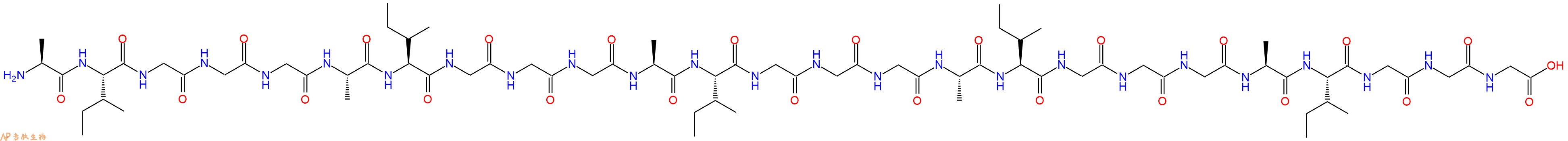 专肽生物产品H2N-Ala-Ile-Gly-Gly-Gly-Ala-Ile-Gly-Gly-Gly-Ala-Ile-Gly-Gly-Gly-Ala-Ile-Gly-Gly-Gly-Ala-Ile-Gly-Gly-Gly-OH