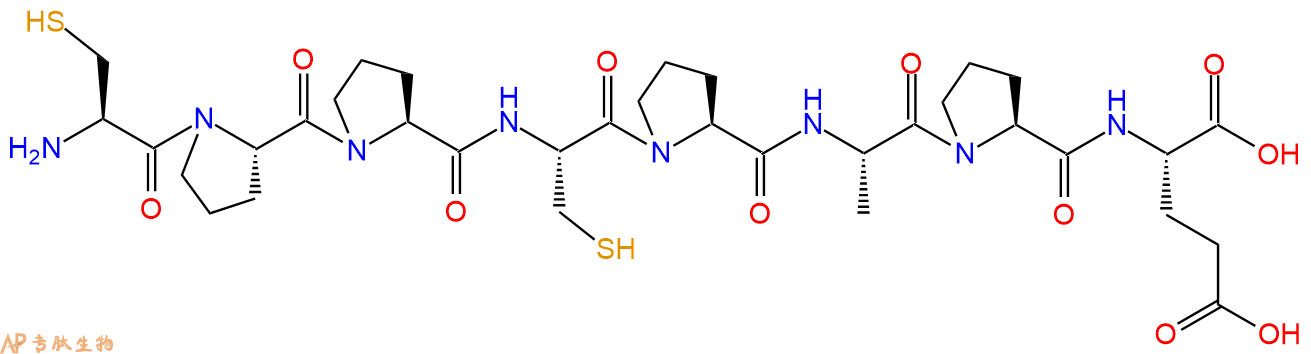 专肽生物产品H2N-Cys-Pro-Pro-Cys-Pro-Ala-Pro-Glu-OH
