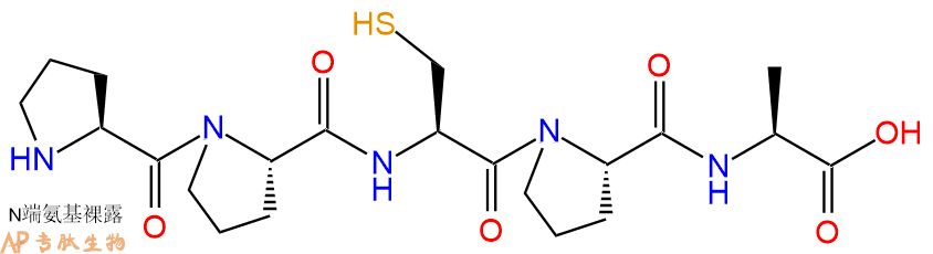 专肽生物产品H2N-Pro-Pro-Cys-Pro-Ala-OH