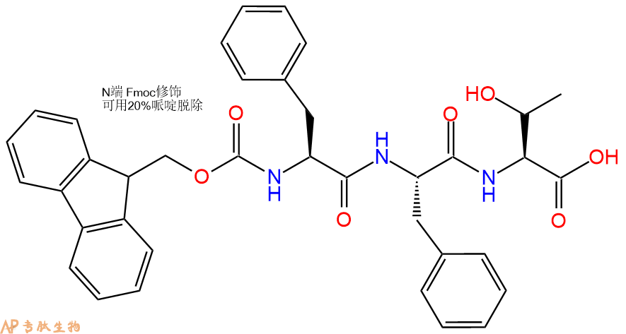 专肽生物产品Fmoc-Phe-Phe-Thr-OH