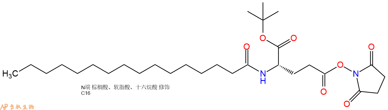 专肽生物产品Pal-Glu(OSU)-OtBu204521-63-1