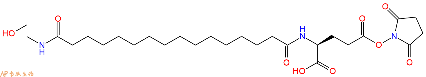 专肽生物产品HO-C16-Glu(OSU)-OH943586-12-7