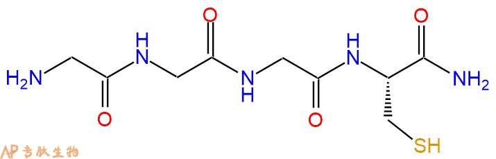专肽生物产品H2N-Gly-Gly-Gly-Cys-CONH2