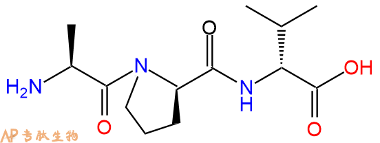 专肽生物产品H2N-Ala-DPro-DVal-OH