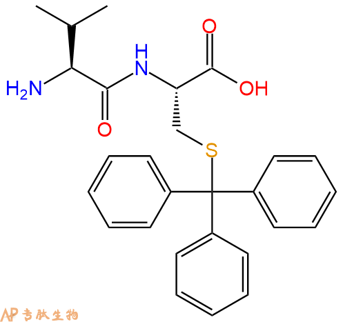 专肽生物产品H2N-Val-Cys(Trt)-OH