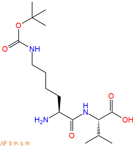 专肽生物产品H2N-Lys(Boc)-Val-OH
