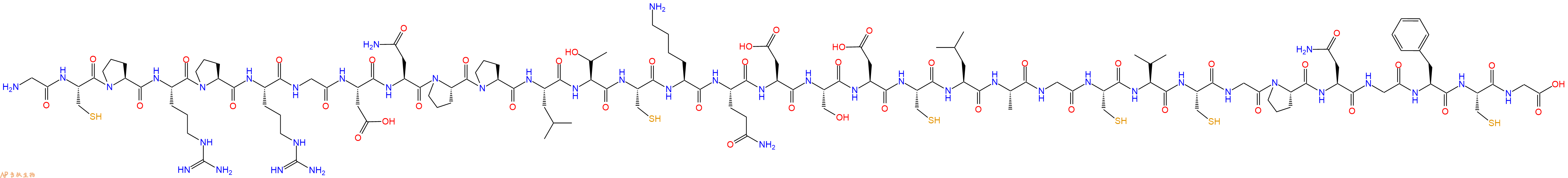 专肽生物产品&alpha;/&beta; Integrin靶向肽：EETI 2.5F
