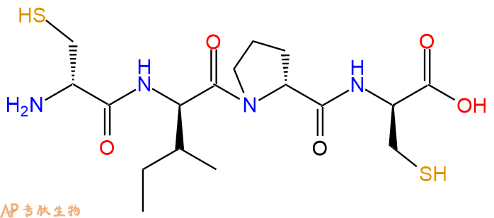 专肽生物产品H2N-DCys-DIle-DPro-DCys-OH