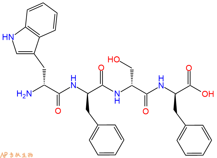 专肽生物产品H2N-DTrp-DPhe-DSer-DPhe-OH