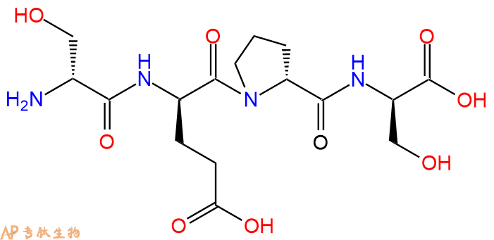 专肽生物产品H2N-DSer-DGlu-DPro-DSer-OH