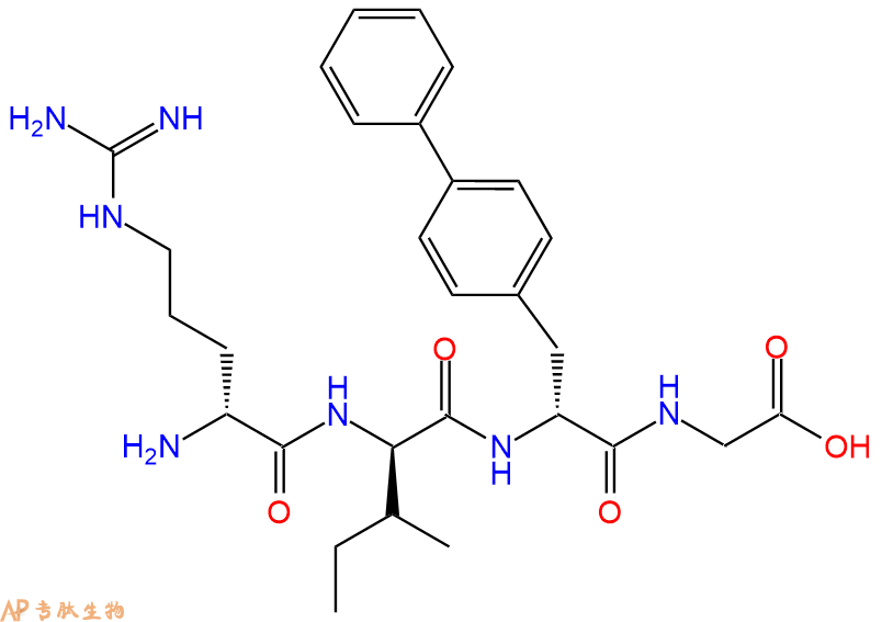 专肽生物产品H2N-DArg-DIle-DBip-Gly-OH