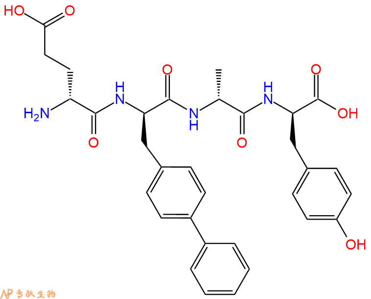 专肽生物产品H2N-DGlu-DBip-DAla-DTyr-OH