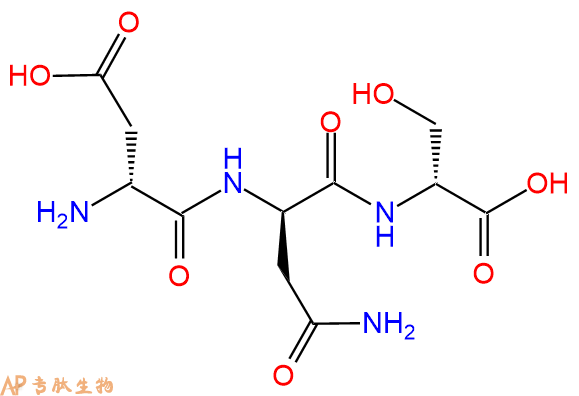 专肽生物产品H2N-DAsp-DAsn-DSer-OH