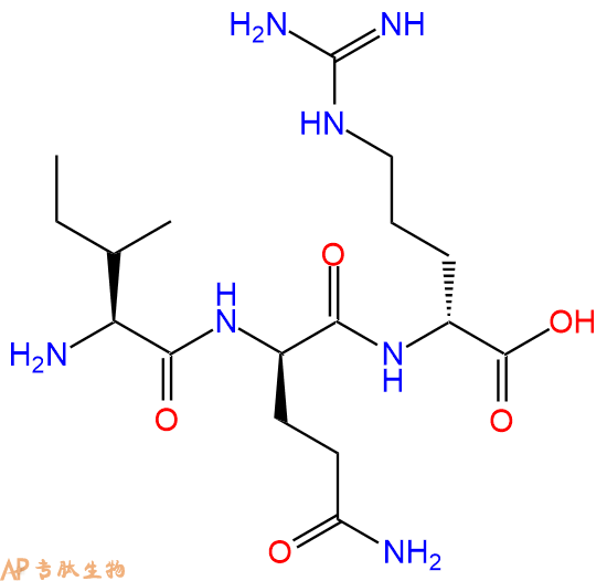 专肽生物产品H2N-Ile-DGln-DArg-OH