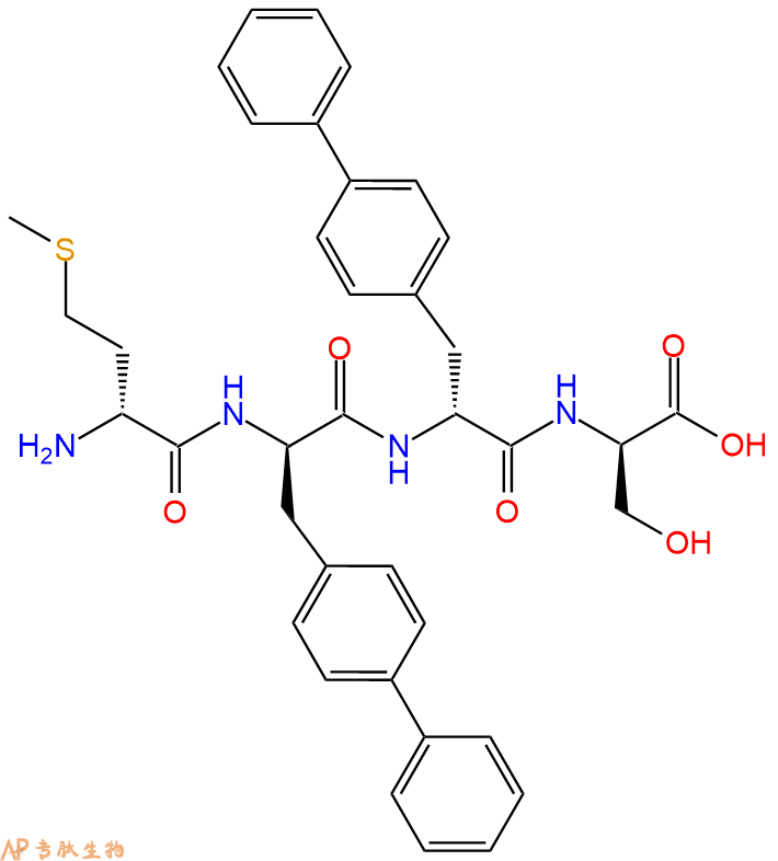 专肽生物产品H2N-DMet-DBip-DBip-DSer-OH