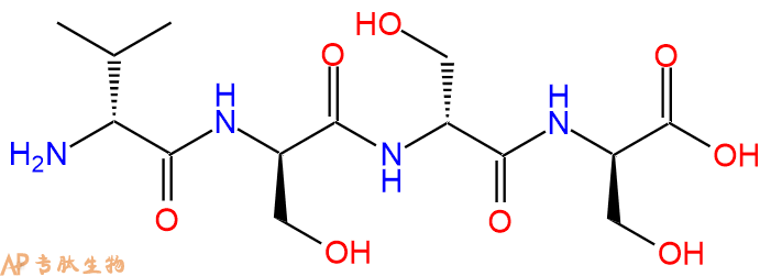专肽生物产品H2N-DVal-DSer-DSer-DSer-OH
