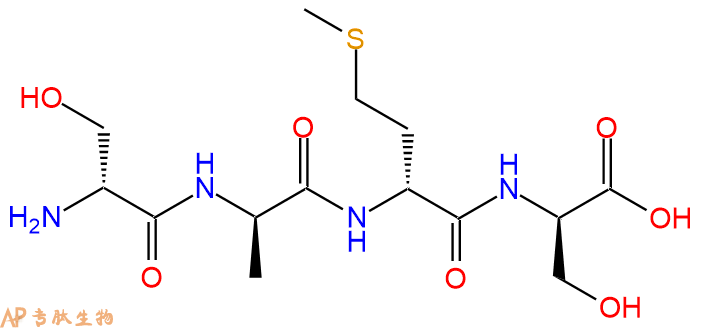 专肽生物产品H2N-DSer-DAla-DMet-DSer-OH