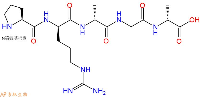 专肽生物产品H2N-Pro-DArg-DAla-Gly-DAla-OH