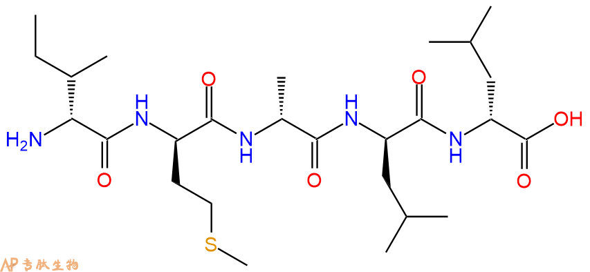 专肽生物产品H2N-DIle-DMet-DAla-DLeu-DLeu-OH
