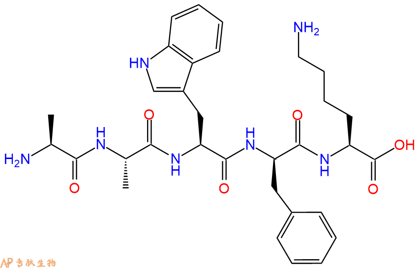 专肽生物产品H2N-Ala-Ala-Trp-DPhe-Lys-OH
