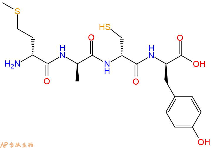 专肽生物产品H2N-DMet-DAla-DCys-DTyr-OH