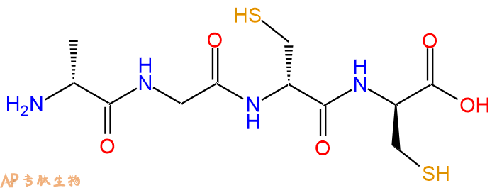专肽生物产品H2N-DAla-Gly-DCys-DCys-OH