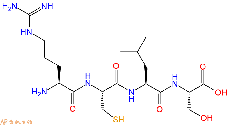 专肽生物产品H2N-Arg-Cys-Leu-Ser-OH