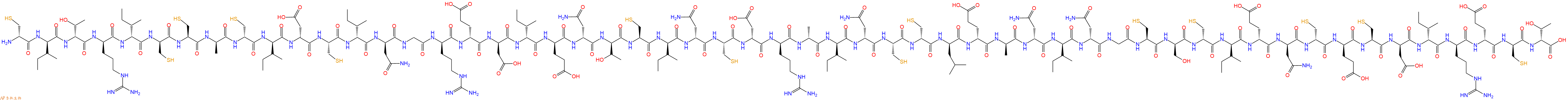 专肽生物产品H2N-DCys-DIle-DThr-DArg-DIle-DCys-Cys-DAla-DCys-DIle-DAsp-Cys-DIle-DAsn-Gly-DArg-DGlu-DAsp-DIle-DGlu-DAsn-DThr-Cys-DIle-DAsn-Cys-DAsp-DArg-DAla-DIle-DAsn-Cys-DCys-DLeu-DGlu-DAla-DAsn-DIle-DAsn-Gly-Cys-DSer-DCys-DIle-DGlu-DAsn-DCys-DGlu-Cys-DAsp-DIle-DArg-D