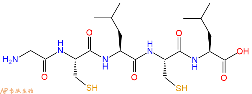 专肽生物产品H2N-Gly-Cys-Leu-Cys-Leu-OH